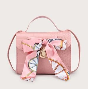 New Pink blush purse with satin bow